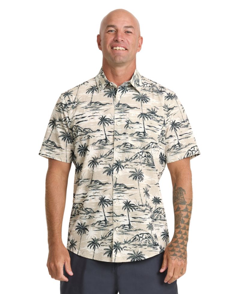 Quiksilver Men's Retreat Tech Woven Collared Shirt