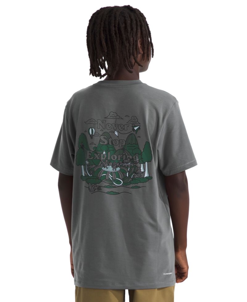 Boys' and Girls' 6-20 Adventure Sequoia Shade Short-Sleeve T-Shirt