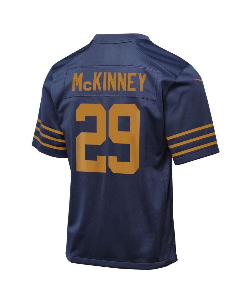 Big Boys and Girls Xavier McKinney Navy Green Bay Packers The 1923 Classic Game Jersey