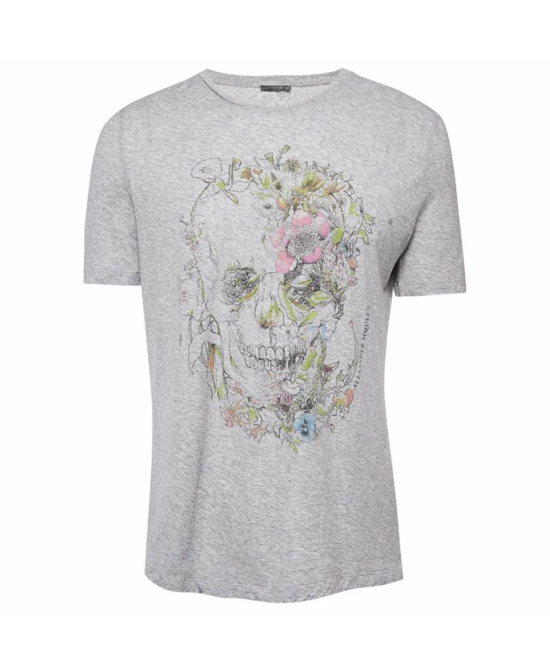 Men's Floral Print Jersey T-Shirt