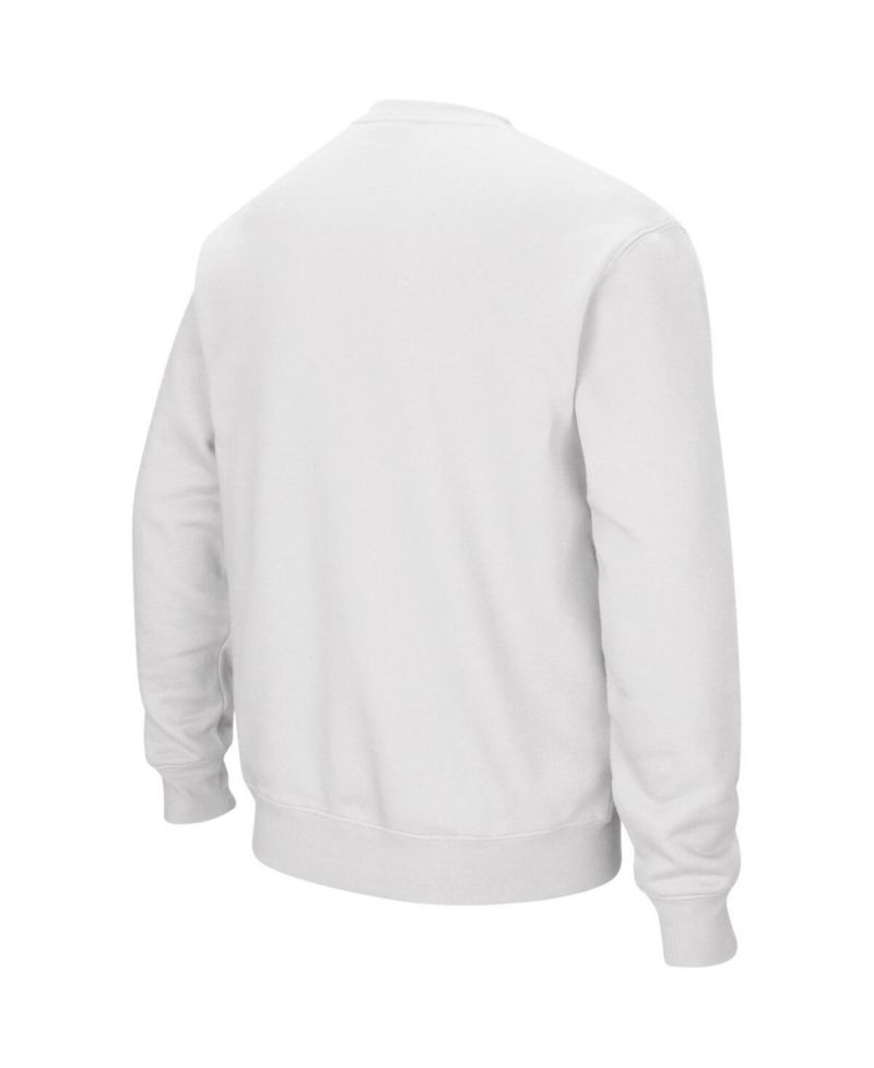Men's Kansas State Wildcats Arch and Logo Crew Neck Sweatshirt