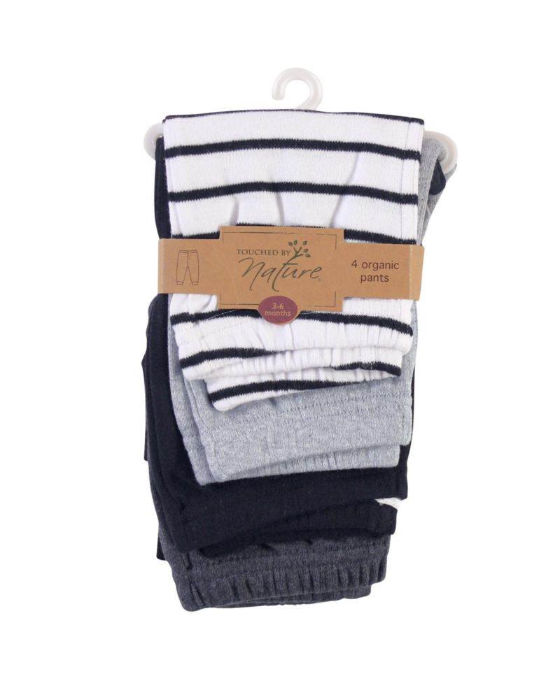 Baby Boys Unisex Natural Cotton Pants