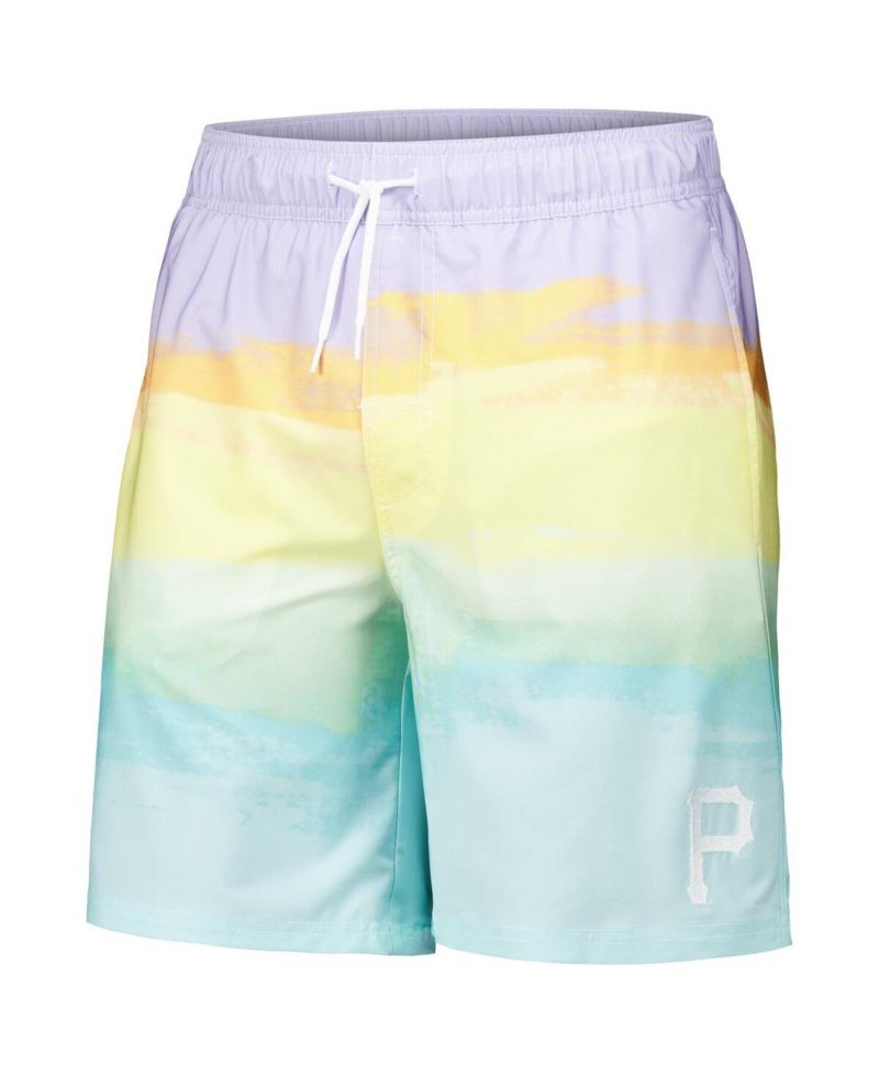 Men's Pittsburgh Pirates Perfect Game Volley Board Shorts