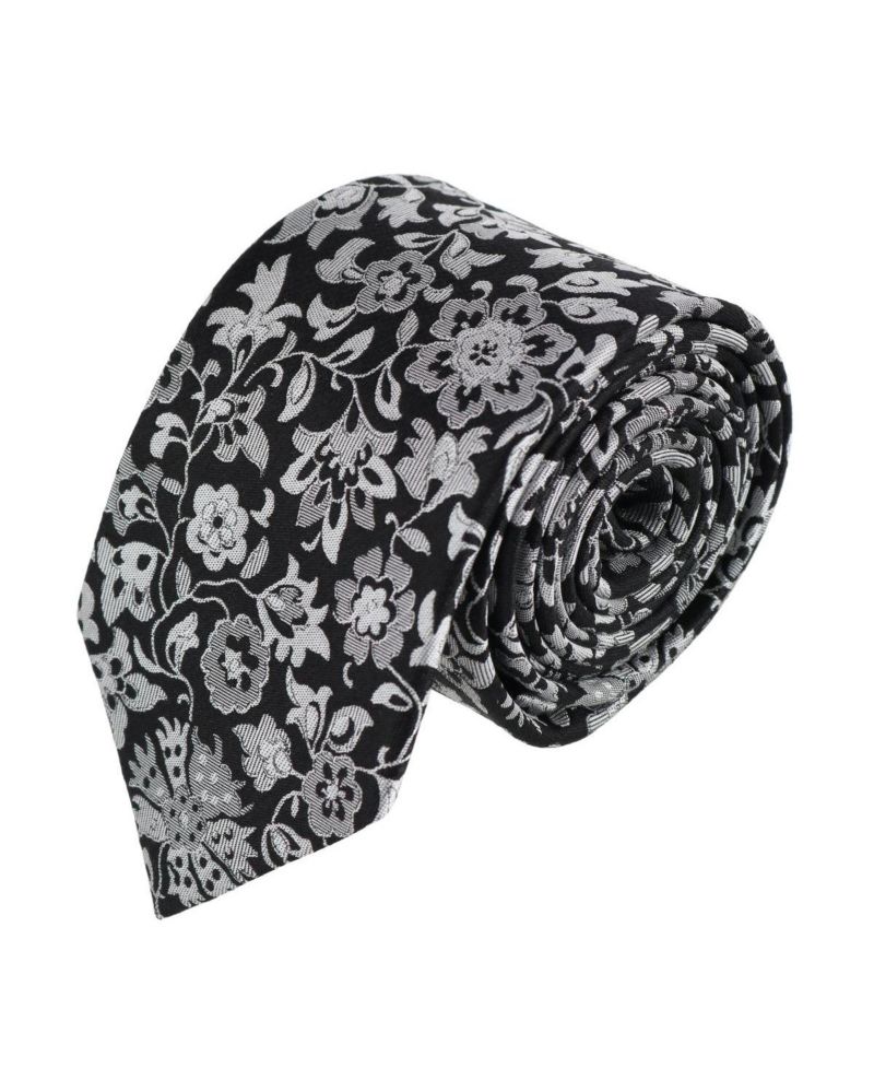 Men's Floral and Vine Business Necktie