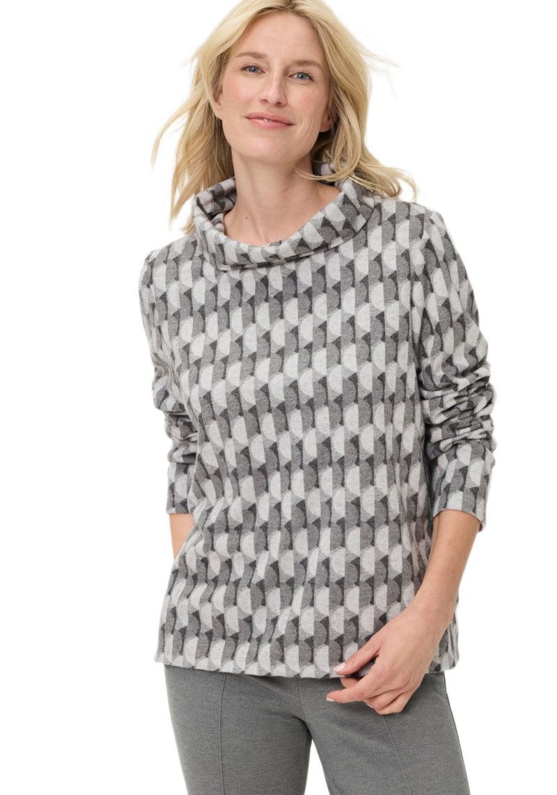 Women's Geo Jersey Top