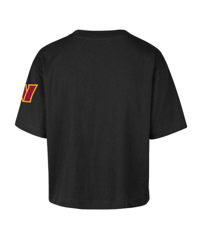 Women's '47 Black Washington Commanders Call Out Reed City T-Shirt