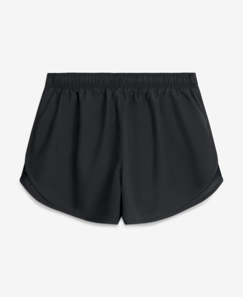 Women's Black Texas Longhorns Tempo Mid-Rise Dri-FIT Shorts
