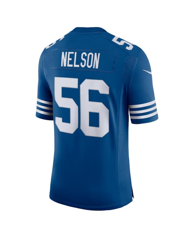 Men's Quenton Nelson Royal Indianapolis Colts Alternate Vapor Limited Jersey