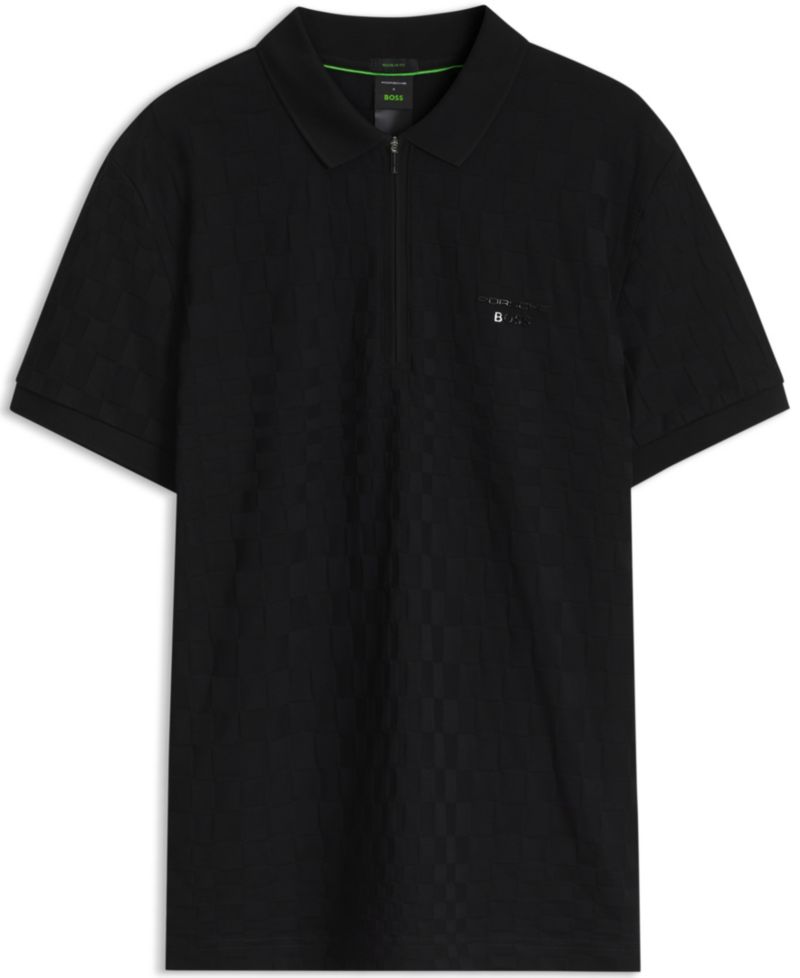 X Porsche Men's Pasha Pattern Polo Shirt
