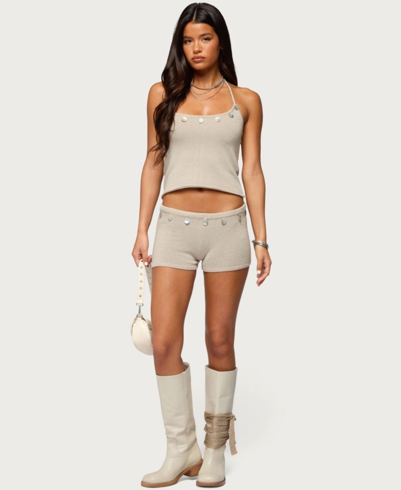 Women's Nicca Iridescent Knit Shorts