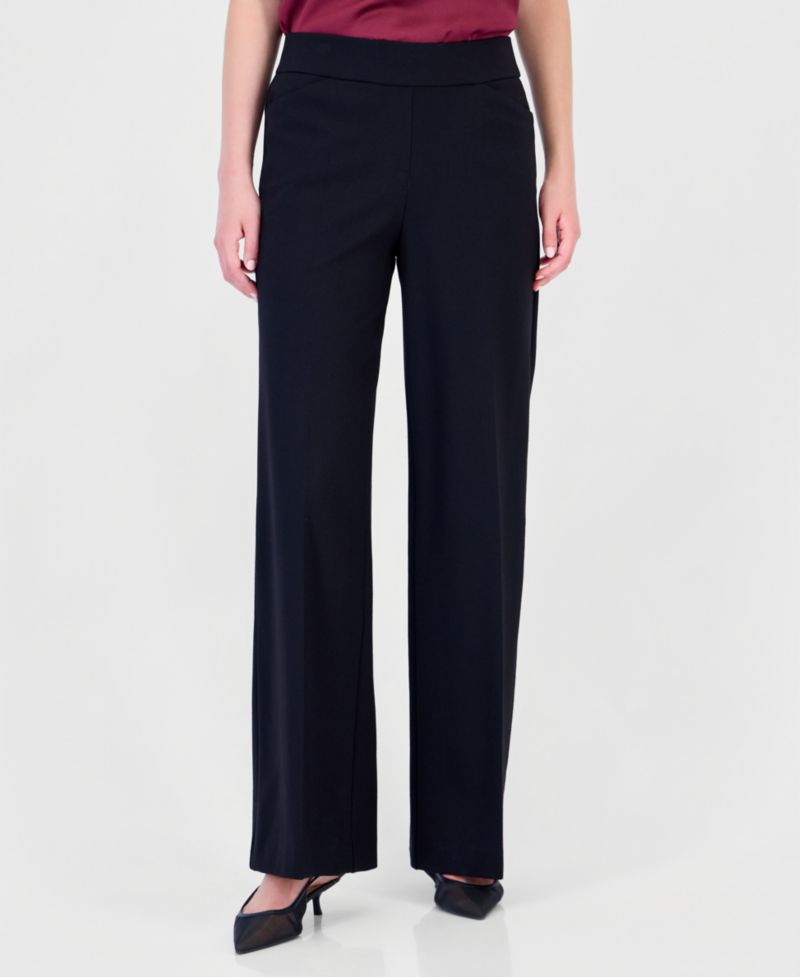 Women's Pull-On Wide-Leg Compression Pants