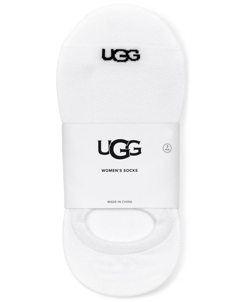 UGG Women's 3-Pack Stela No Show Socks