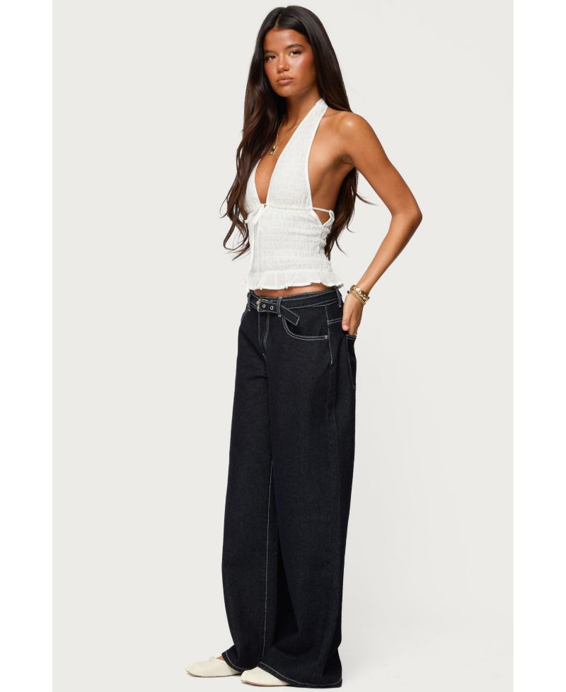 Women's Larissa Scrunch Halter Top