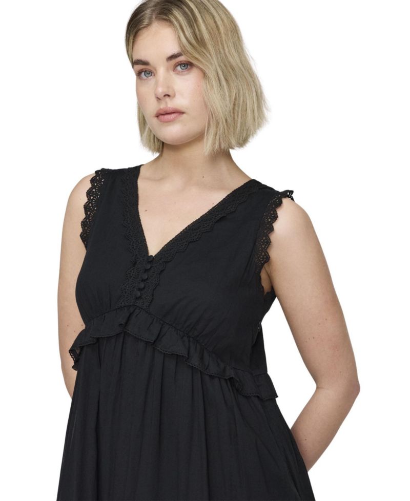 Women's Myriam V-Neck Tiered Midi Dress