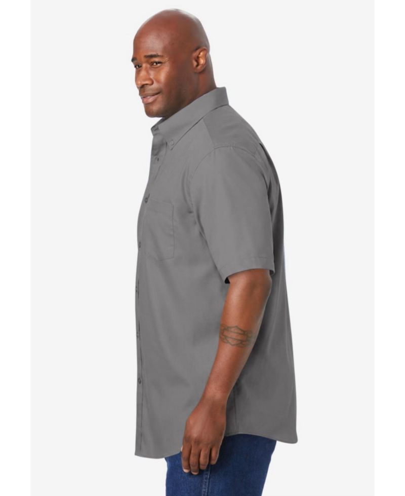 Men's Short-Sleeve Wrinkle-Free Everyday Oxford
