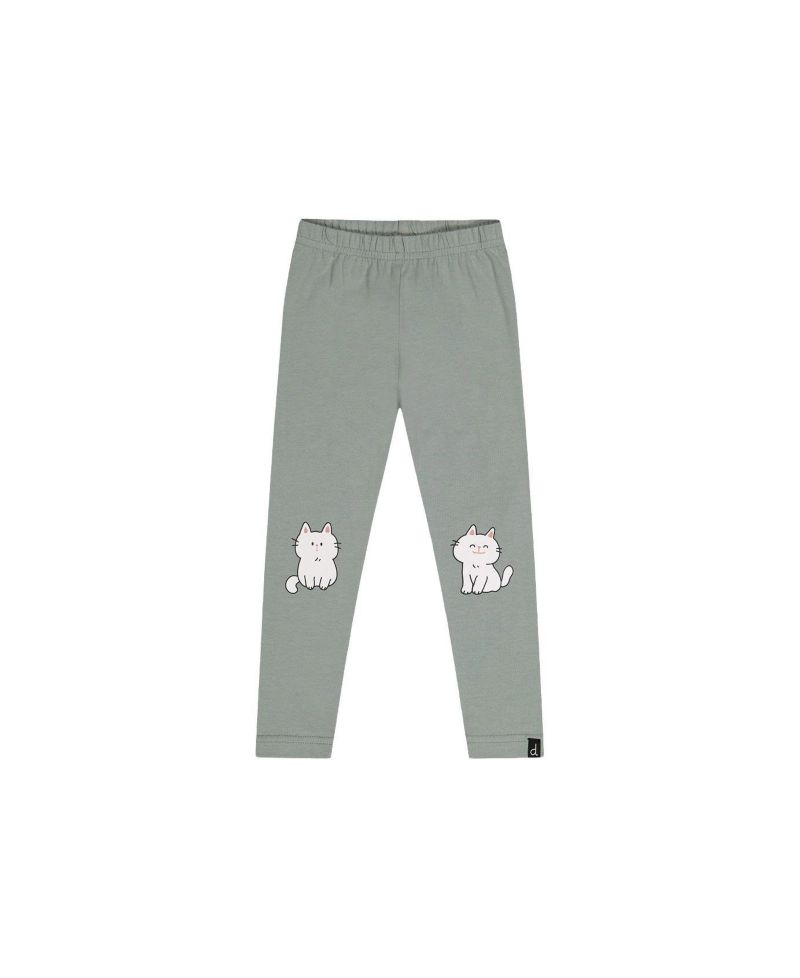 Baby Girl (12m-24m)Cotton Leggings Sage