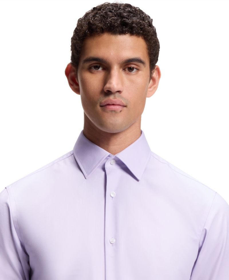 Men's Stretch Cotton Dress Shirt