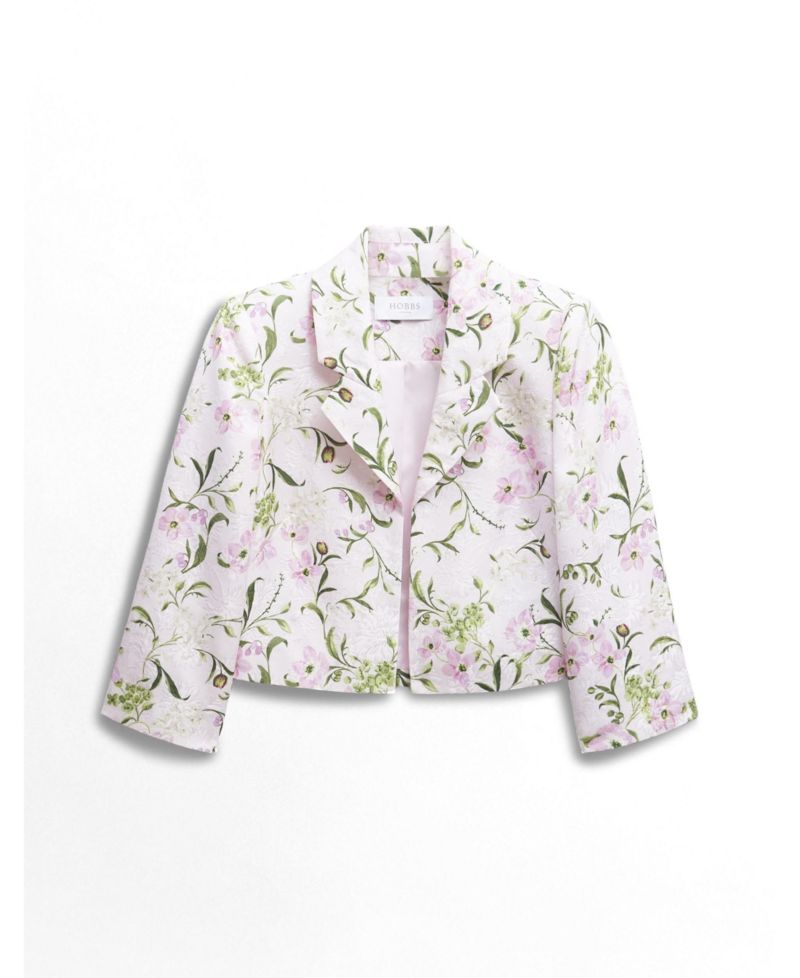 Women's Lana Cropped Floral Jacket