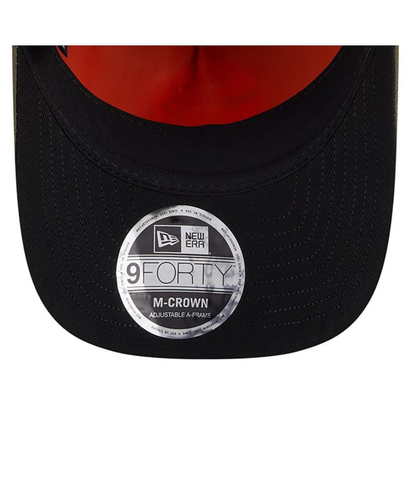 x Alpha Men's Industries Olive Pittsburgh Steelers A-Frame 9FORTY Adjustable Hat