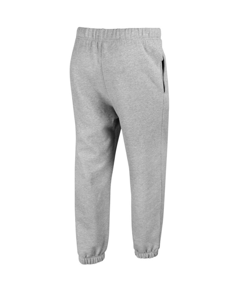 Women's Gray Distressed Las Vegas Raiders Double Pro Harper Jogger Sweatpants
