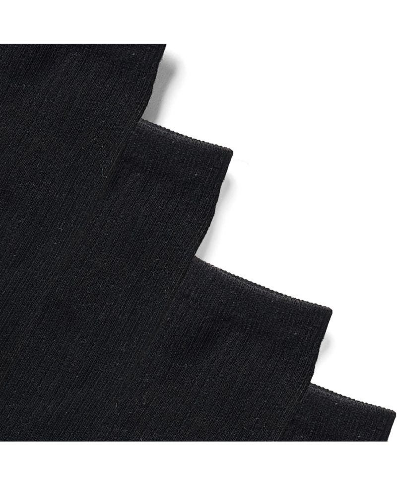 Women's Ribbed Cotton-Blend Ankle Socks, 5-Pack