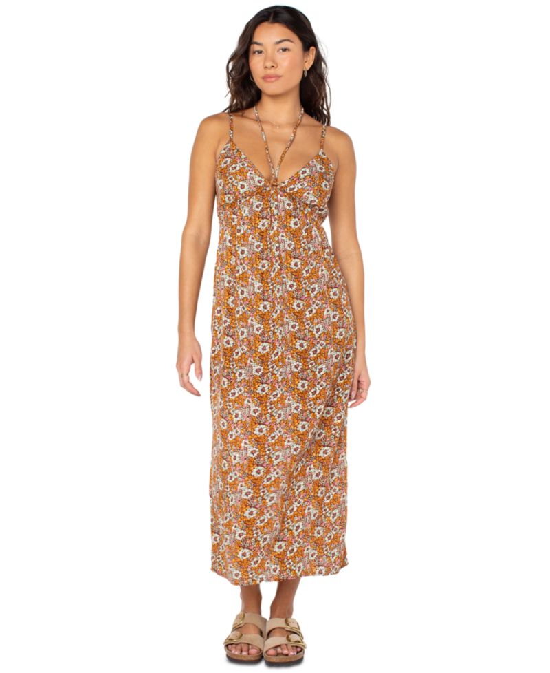 Women's Sunshine Crush Sleeveless Midi Dress