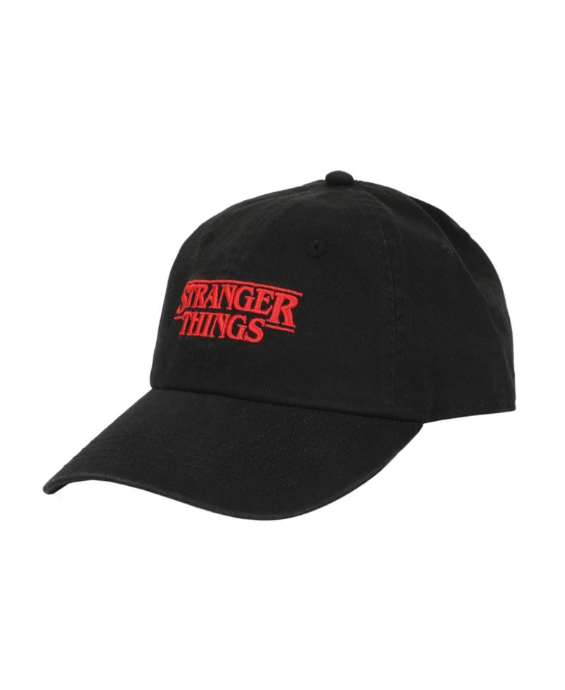 Men's Logo Black Unstructured Baseball Cap.