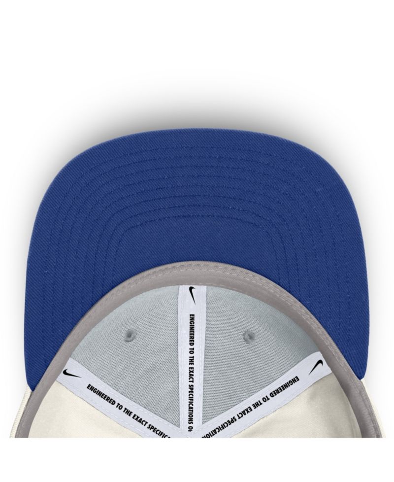 Men's Cream/Royal Texas Rangers Cooperstown Pro Dri-FIT Snapback Hat