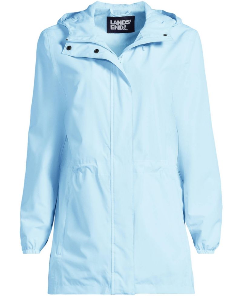 Women's Waterproof Hooded Packable Raincoat