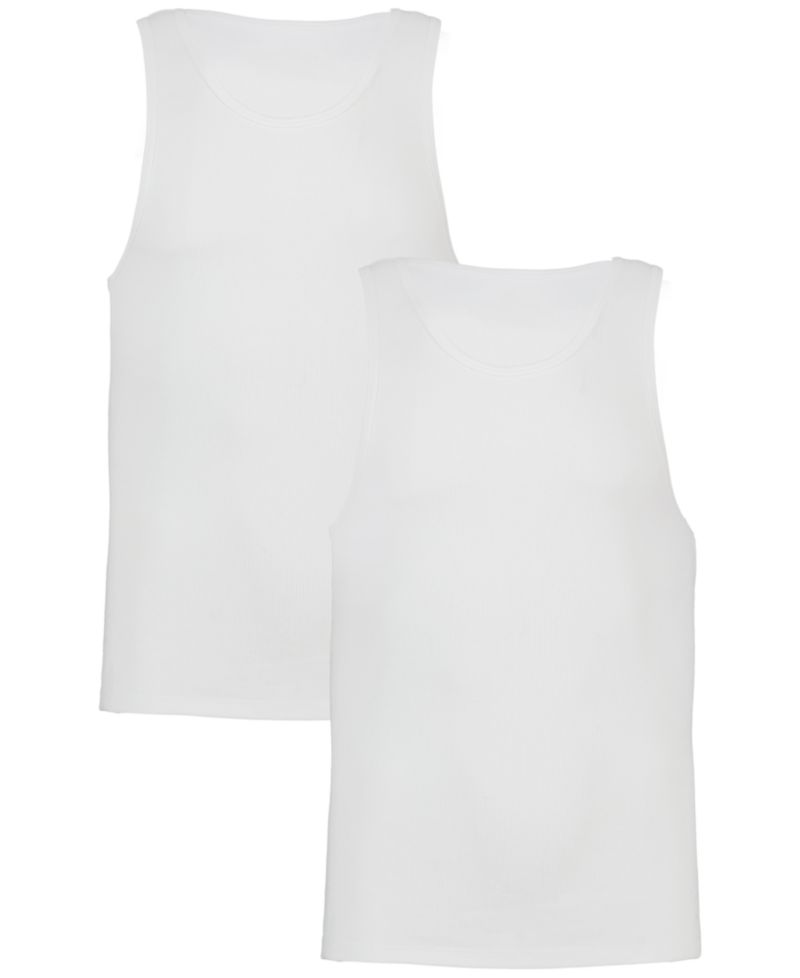 Men's 2pk. Ribbed Performance Tank Tops