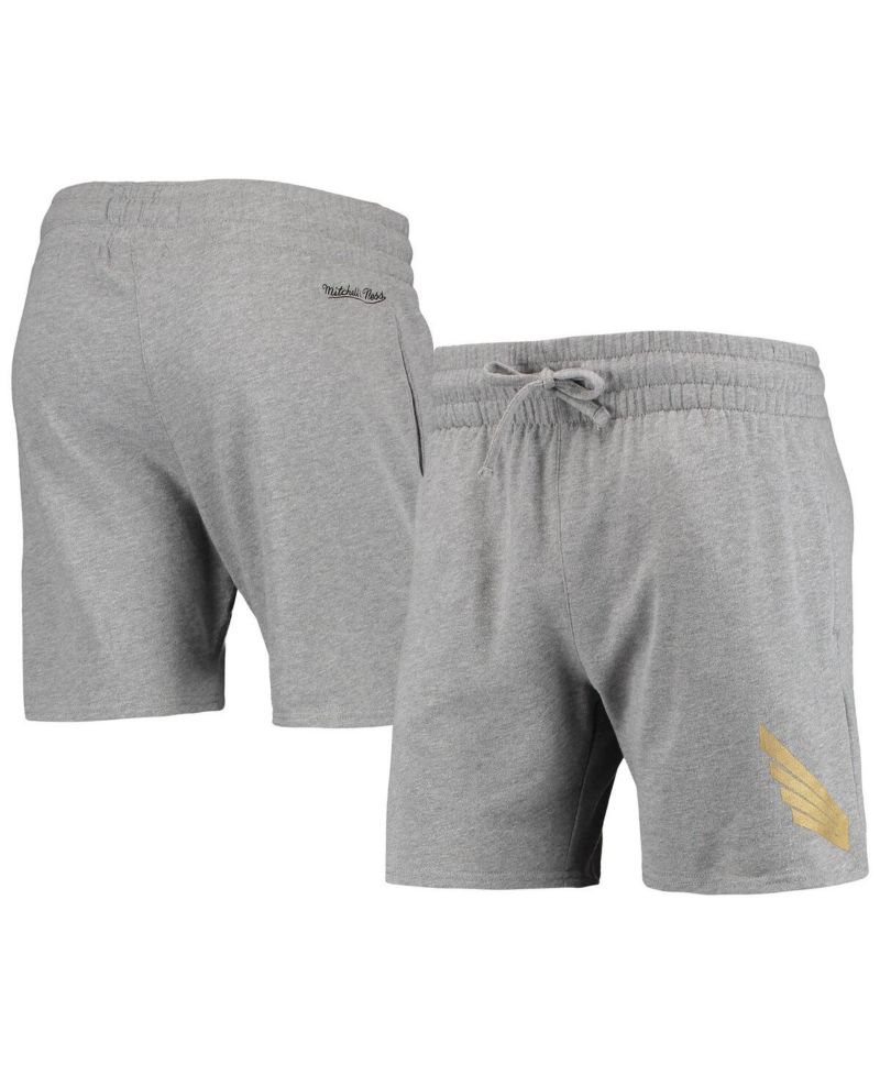 Women's Heathered Gray LAFC Logo Shorts