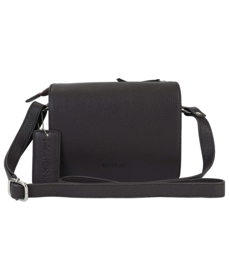 Pebble Leather Connie Crossbody Handbag