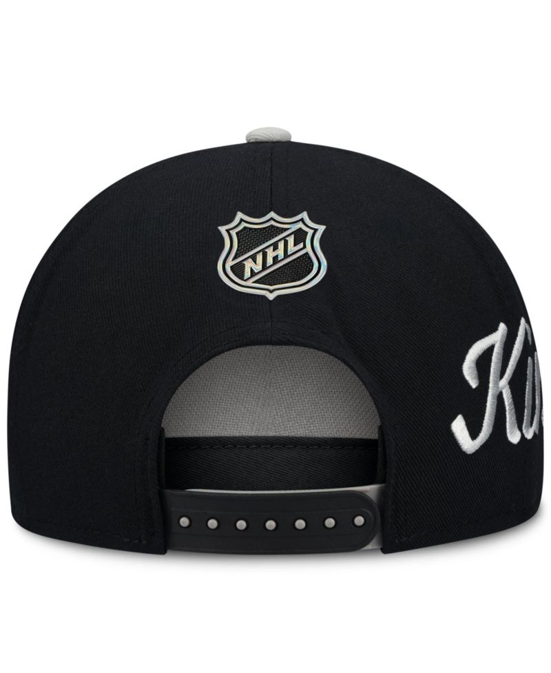 Men's Silver/Black Los Angeles Kings Snapback Hat