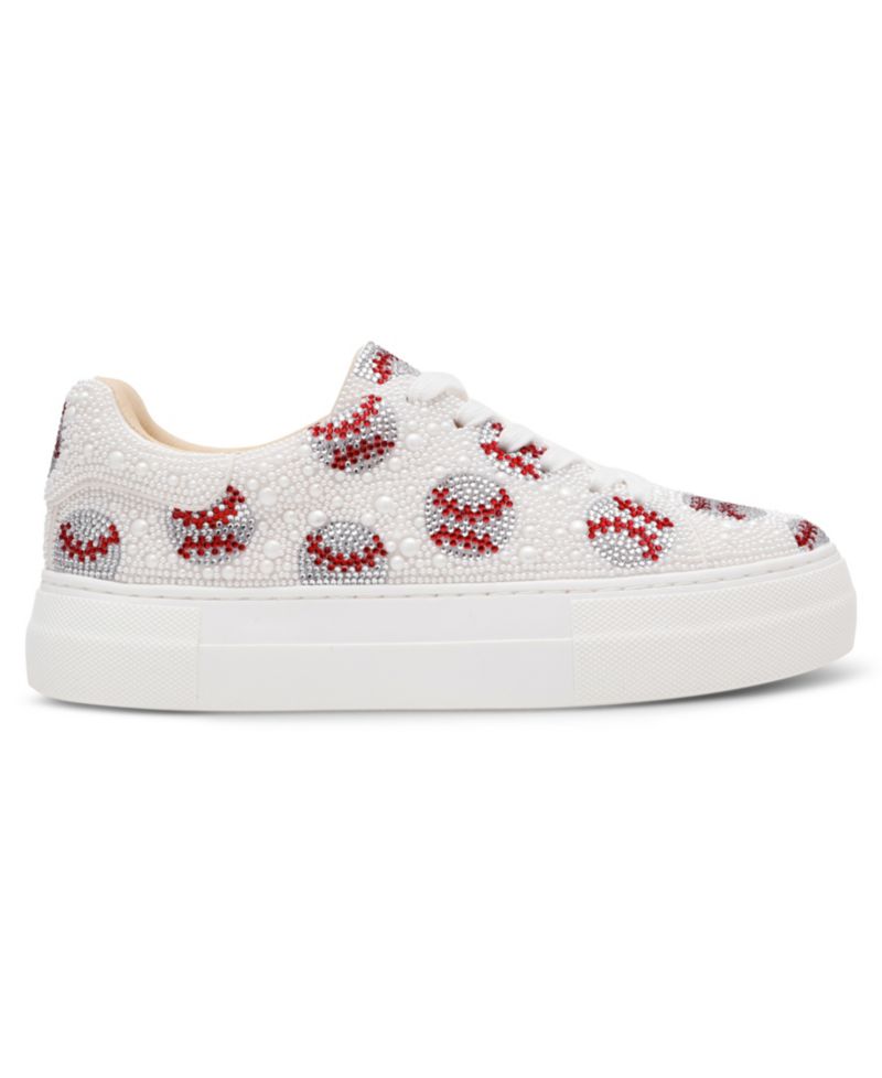 Betsey Johnson Women's Sidny Lace-Up Platform Sneakers