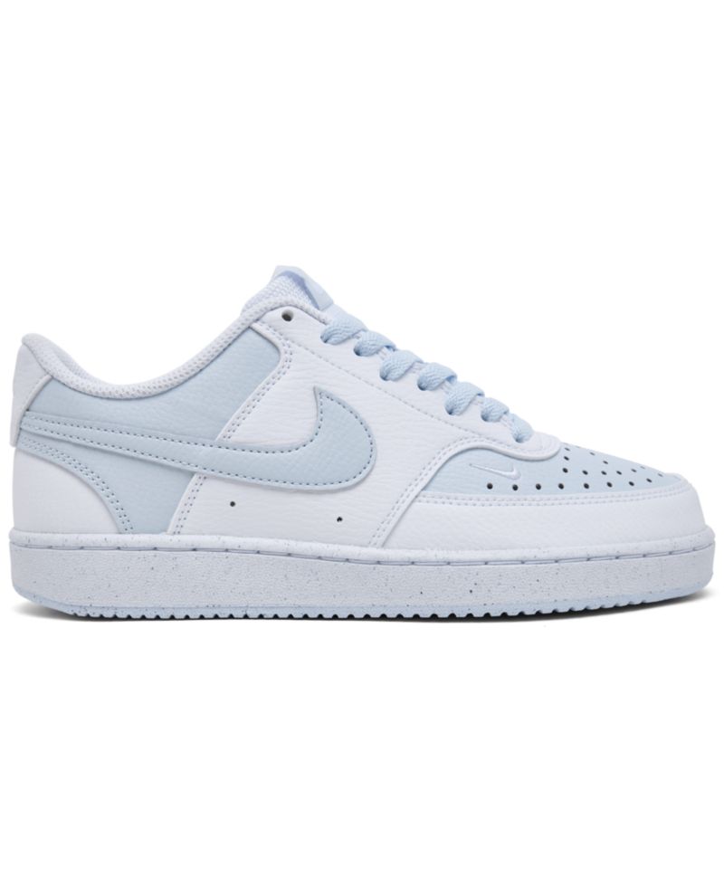 Court Vision Low Next Nature Retro Low-Top Lifestyle Sneakers from Finish Line