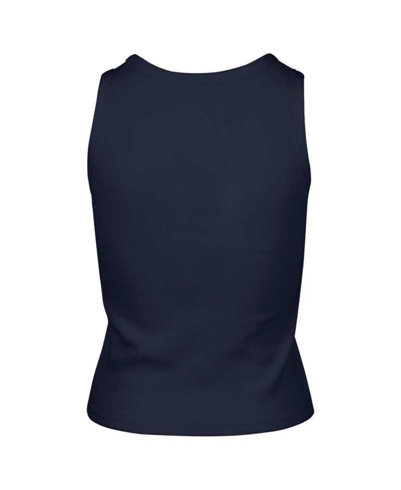 Women's Dallas Cowboys Cropped Ribbed Tank Top
