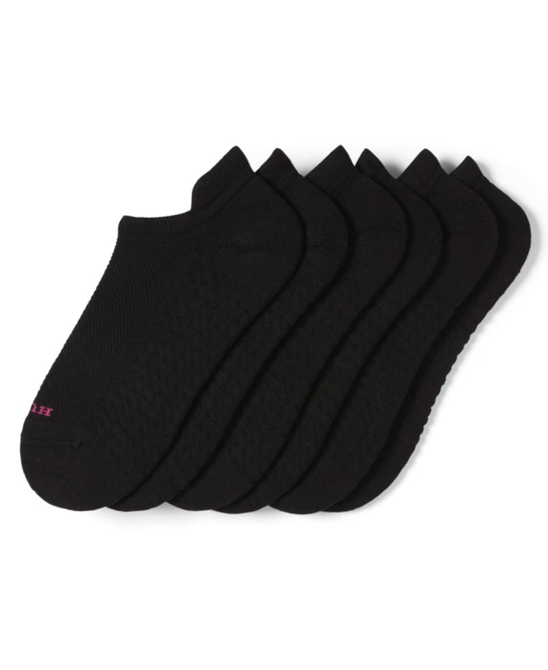 Women's 3-Pack. Air Cushion Tab-Back No Show Socks