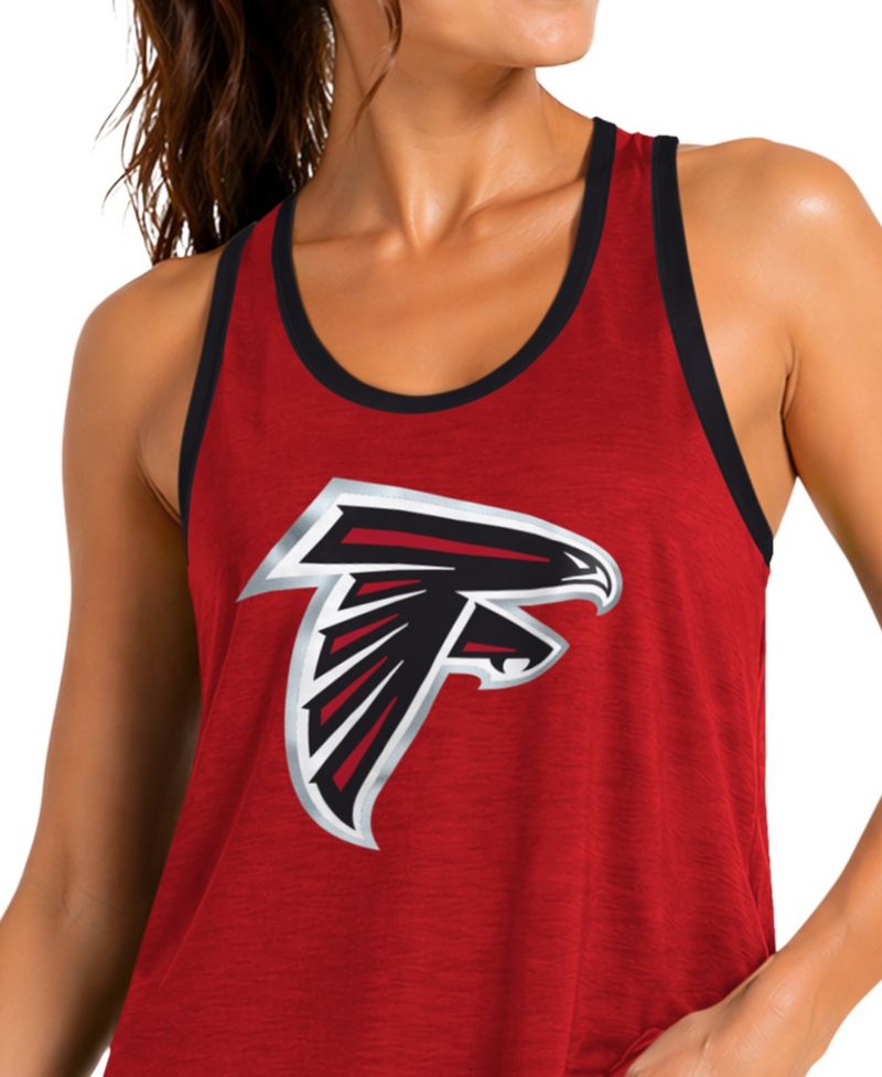 Women's Red Atlanta Falcons Tater II Racerback Tank Top