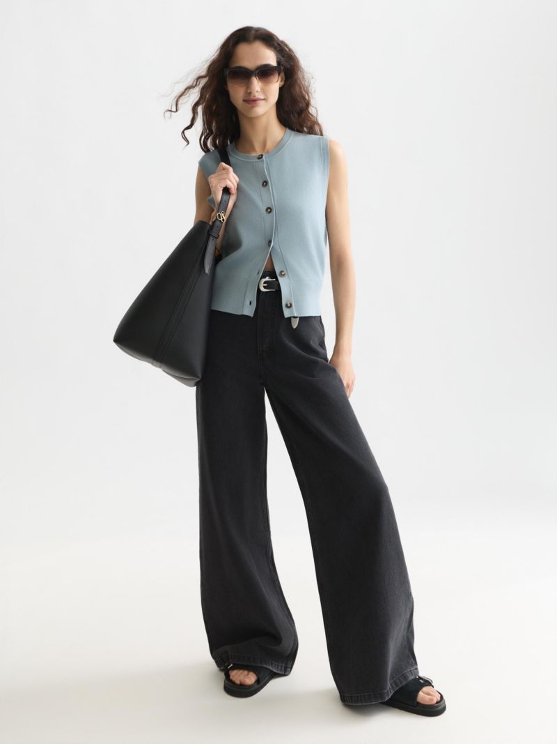 Women's Scotch and Soda Tops and Tees Compact Knitted Relaxed-Fit Spencer