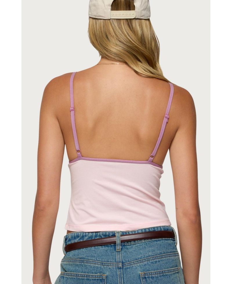 Womens Leona Contrast Tank Top