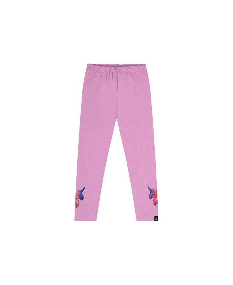 Little and Big Girl (6 - 12) Cotton Jersey Leggings Pant