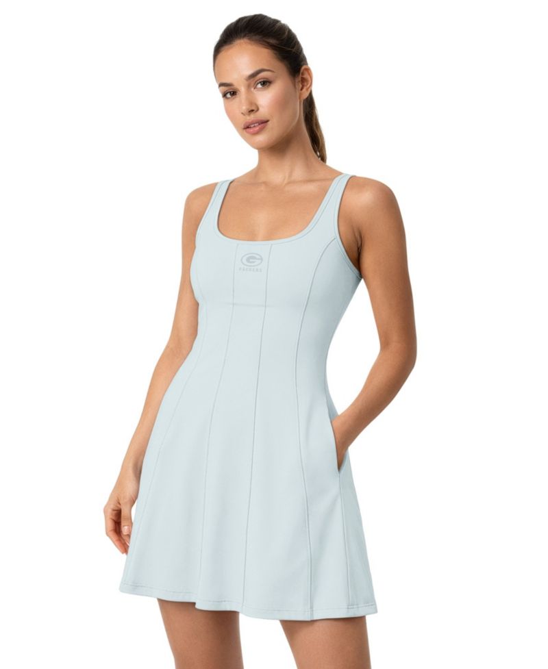 Women's Mint Green Bay Packers Pastels Dress