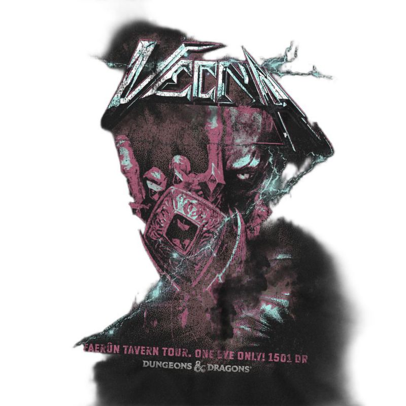 Men's Vecna Lightning Rock Band T-Shirt