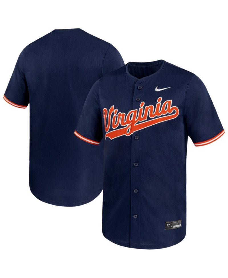 Men's Navy Virginia Cavaliers Limited Baseball Jersey