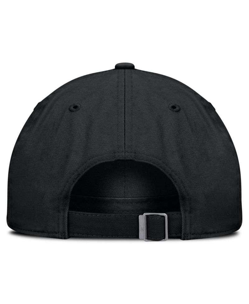 Men's Black Florida Marlins Cooperstown Club Adjustable Hat