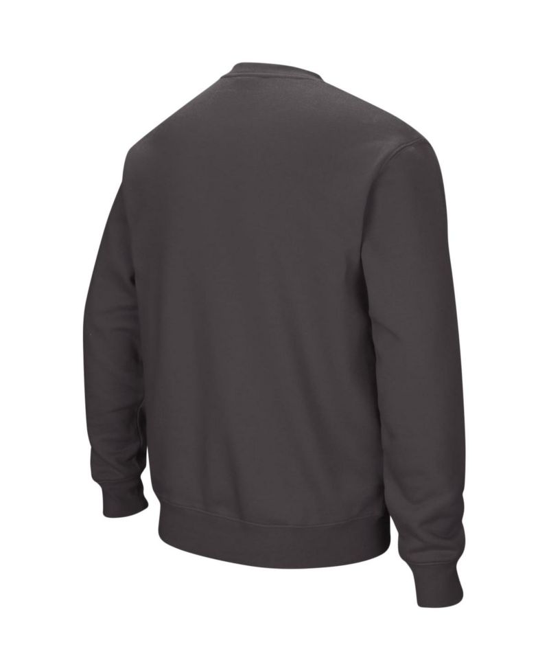 Men's NC State Wolfpack Arch & Logo Crew Neck Sweatshirt