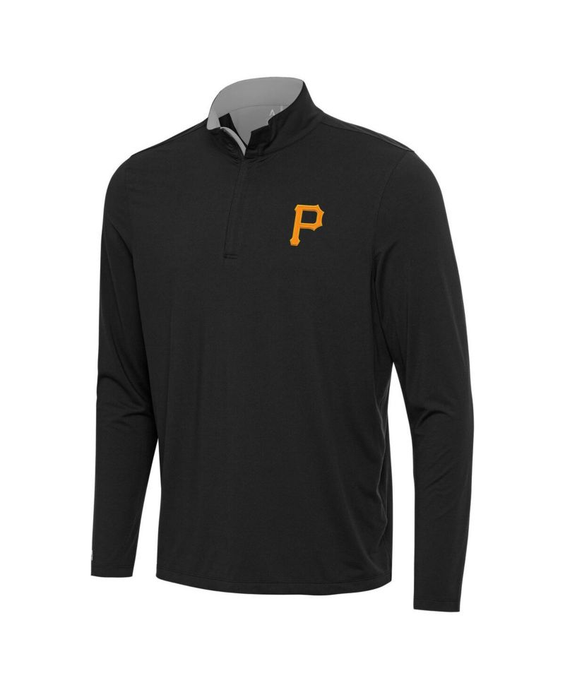 Men's Black Pittsburgh Pirates Content Quarter-Zip