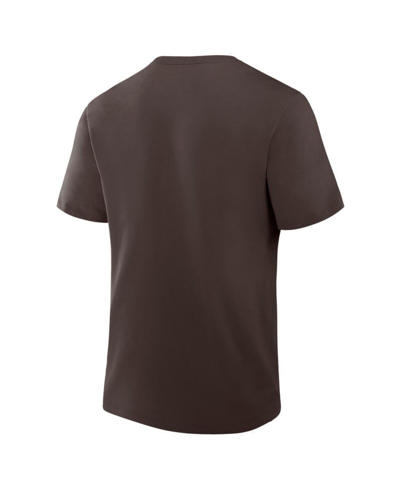 Men's Brown San Diego Padres 2025 MLB Postseason Locker Room T-Shirt