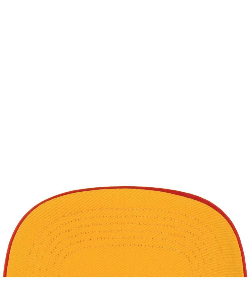 Men's White/Red Kansas City Chiefs Roscoe Two-Toned Hitch Adjustable Hat
