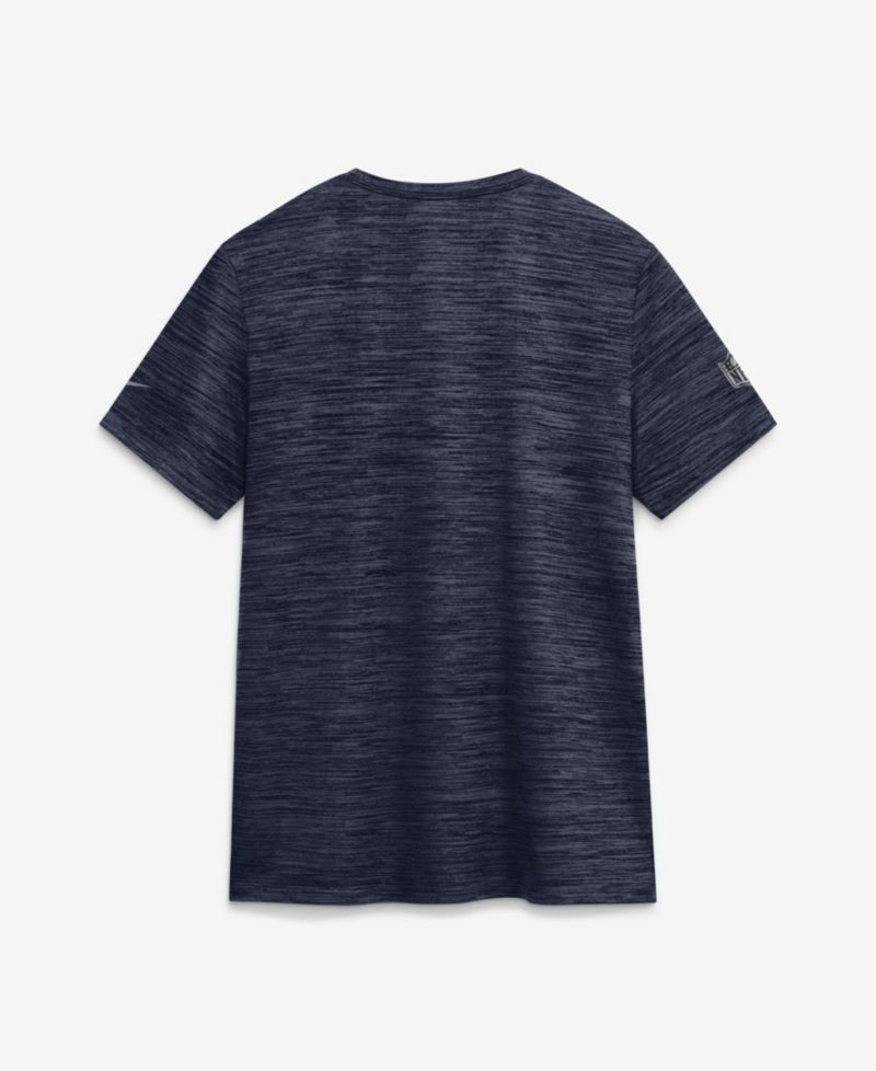 Women's Navy Dallas Cowboys Sideline Velocity Dri-FIT T-Shirt